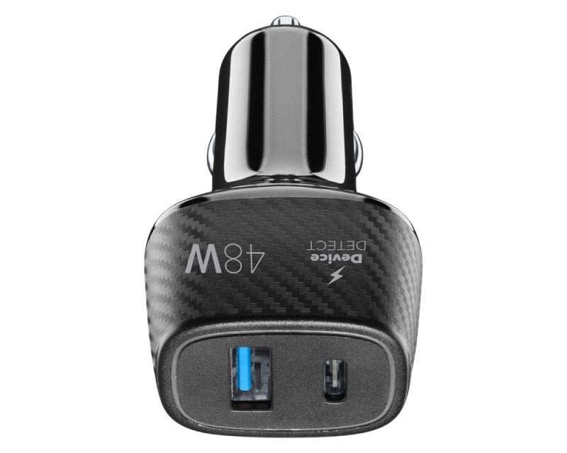 Car Charger Cellular,Dual Kit 18W+ PD 30W, Black