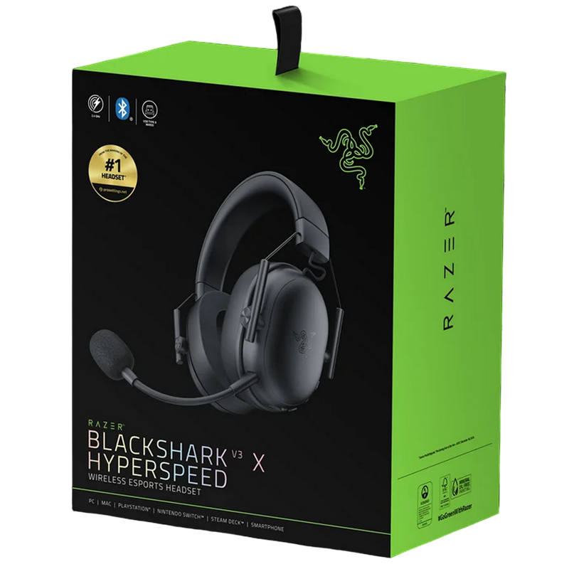 Наушники Razer BlackShark V3 X HyperSpeed for PC Черный