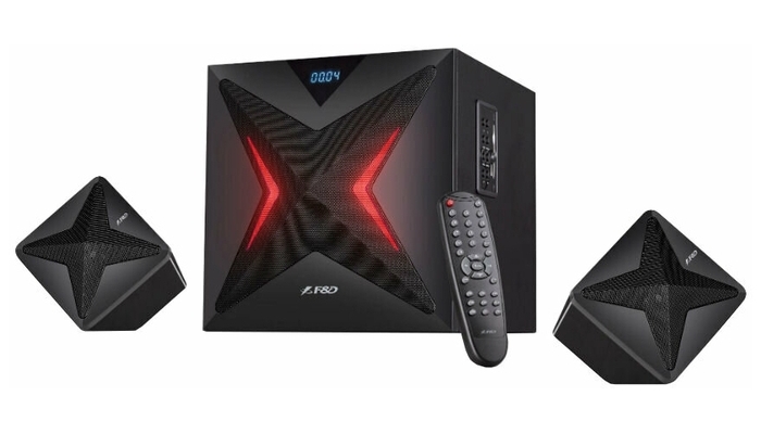 Компьютерные колонки 2.1 F&D F550X, Чёрный