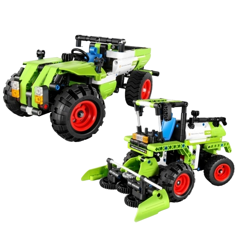 6806, XTech Cărămizi: 2in1, Combine recoltator & ridica camion, 336pcs