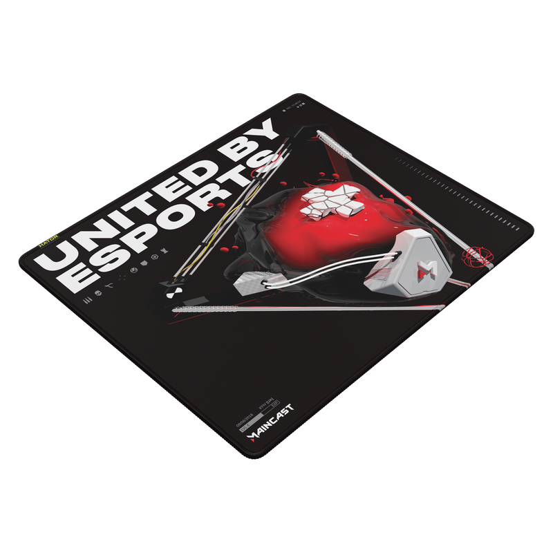 Игровой коврик для мыши HATOR Tonn eSport Maincast Edition Зеркально-чёрный