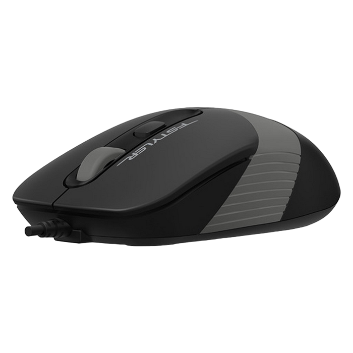 Мышь A4Tech FM10, Чёрный/Серый