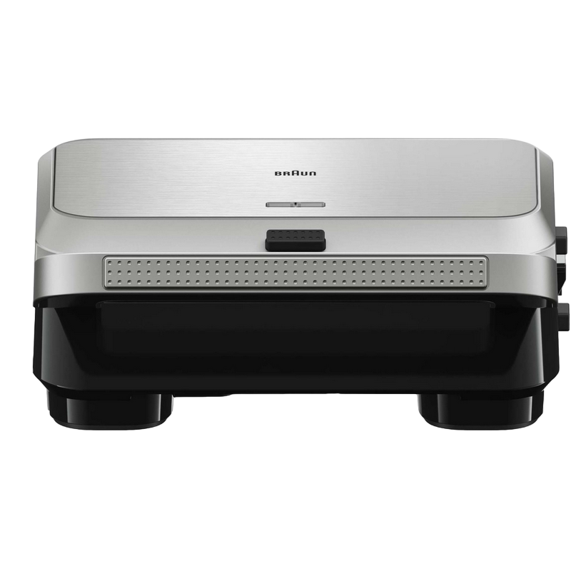 Aparat pentru sandwich multifunctional Braun SM5005 SILVBK, Negru | Argintiu
