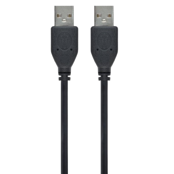 Cable  USB  AM/AM,  1.8 m, USB2.0, Cablexpert, Black, CCP-USB2-AMAM-6