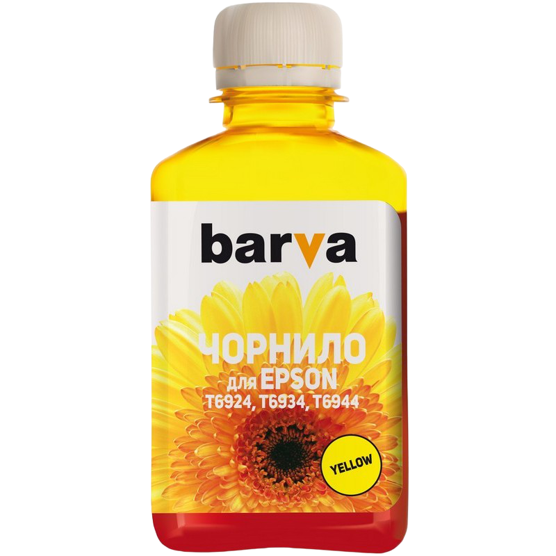 Ink Barva for Epson T6934 yellow 180gr compatible