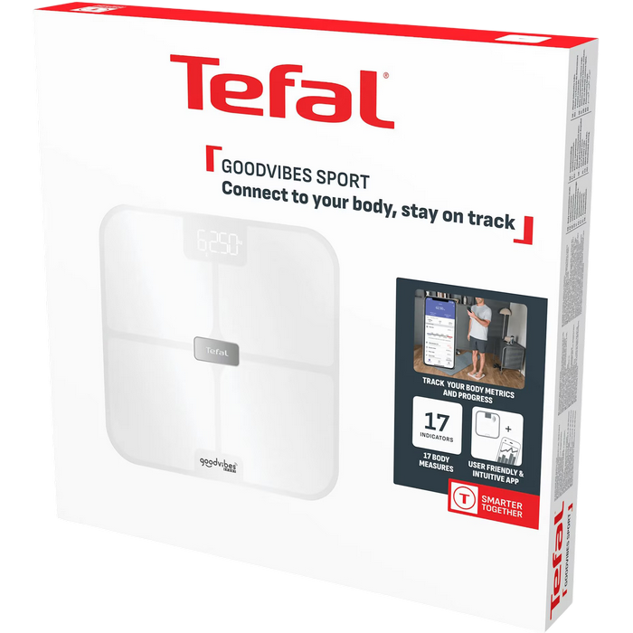 Cântar de podea tefal bm9740f0, alb Thumbnail 5