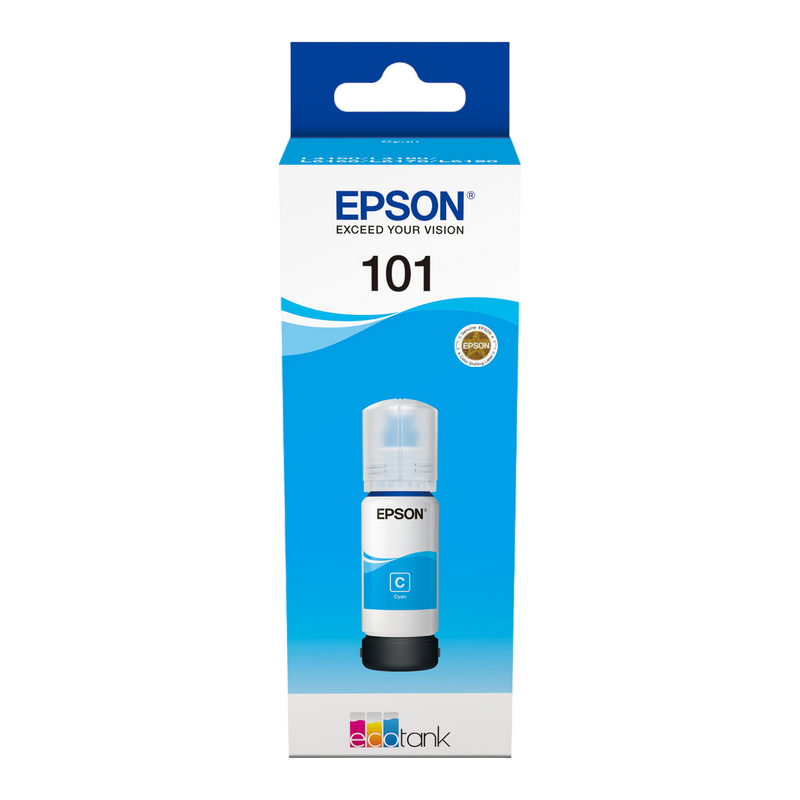 Ink Epson T03V24A, 101 EcoTank Cyan bottle 70ml