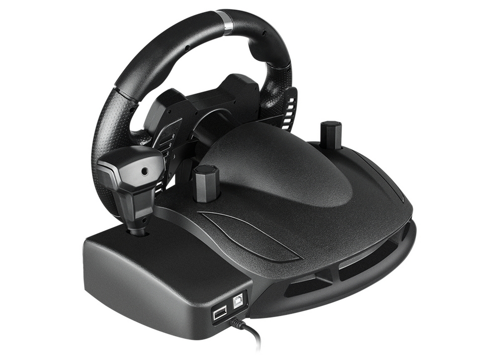 Игровой руль SVEN GC-W900, Чёрный