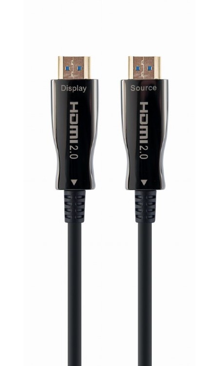 Cablu Video Cablexpert CCBP-HDMI-AOC-50M-02, HDMI (M) - HDMI (M), 50 m, Negru