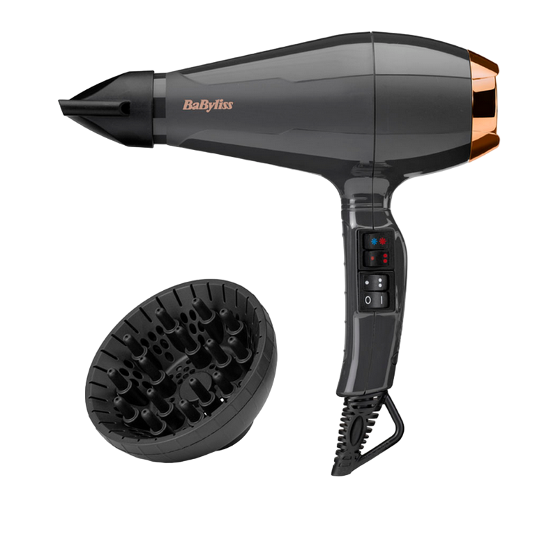 Uscător de păr BaByliss 6719DE, 2200 W, Negru