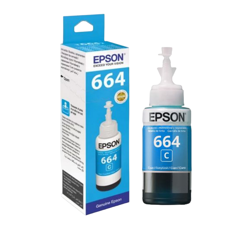 Ink  Epson T66424A cyan bottle 70ml