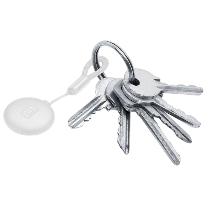 Смарт трекер Cellularline Tracy Tag - Designed for iOS Белый