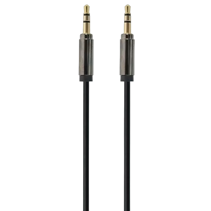 Cable 3.5mm jack - 3.5mm jack,  0.75m, 3pin, Cablexpert, Gold connectors, CCAP-444-0.75M