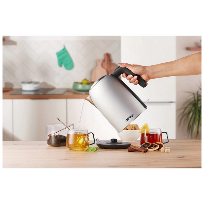 Электрочайник gorenje k17ogr, серый Thumbnail 5
