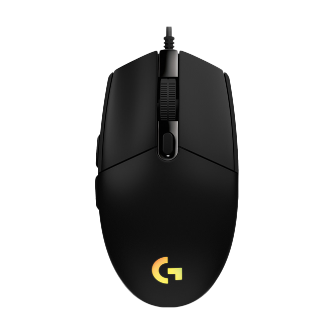 Gaming Mouse Logitech G102 Lightsync, Optical, 200-8000 dpi, 6 buttons, Ambidextrous, RGB, Black USB