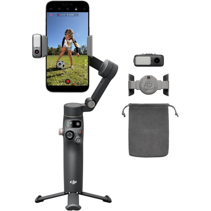 Stabilizator de imagine DJI Osmo Mobile 8, Negru