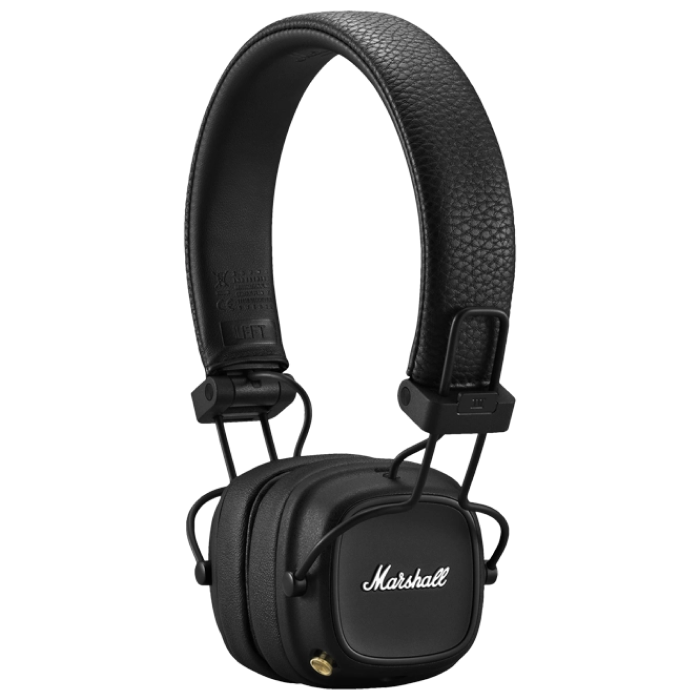 Marshall Major IV Bluetooth Headphones - Black