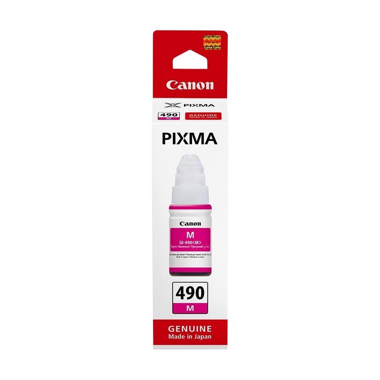 Контейнер с чернилами Canon GI-490, 0665C001, Пурпурный
