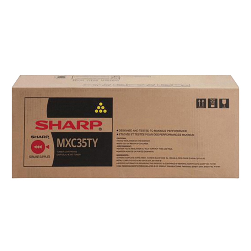 Тонер Sharp MX-C35TY, Желтый