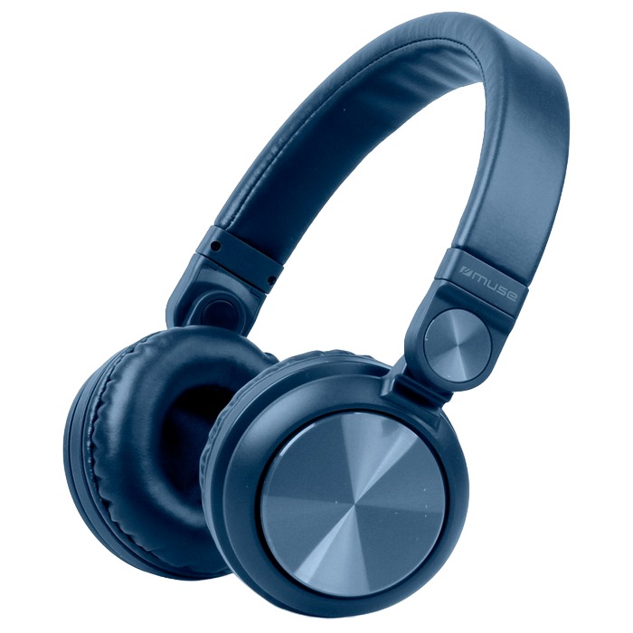 Гарнитура для мобильных телефонов MUSE M-276 BTB, Беспроводной/Проводной, Синий
