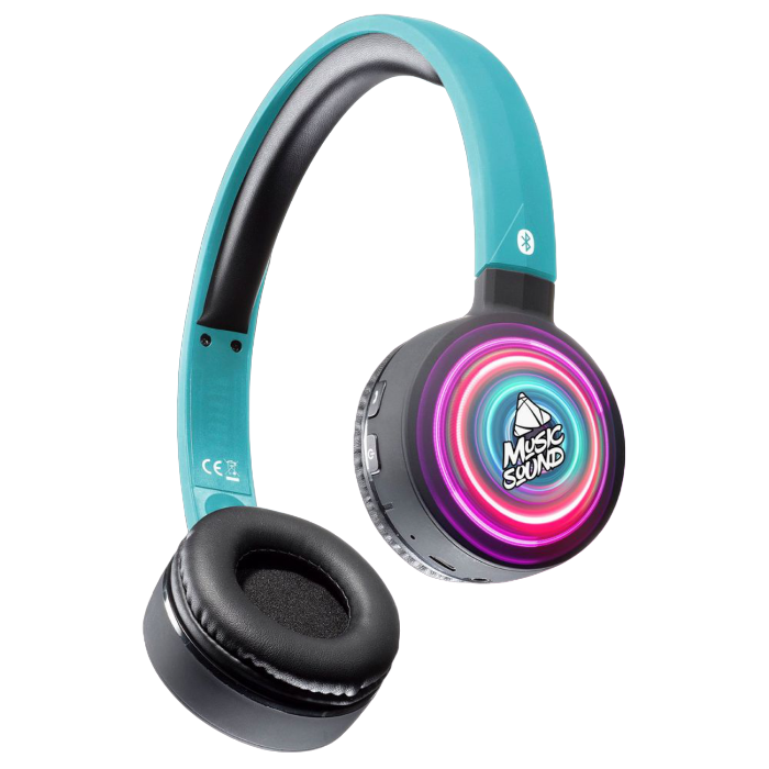 Наушники для домашнего развлечения Cellularline Music Sound, Bluetooth, Голубой