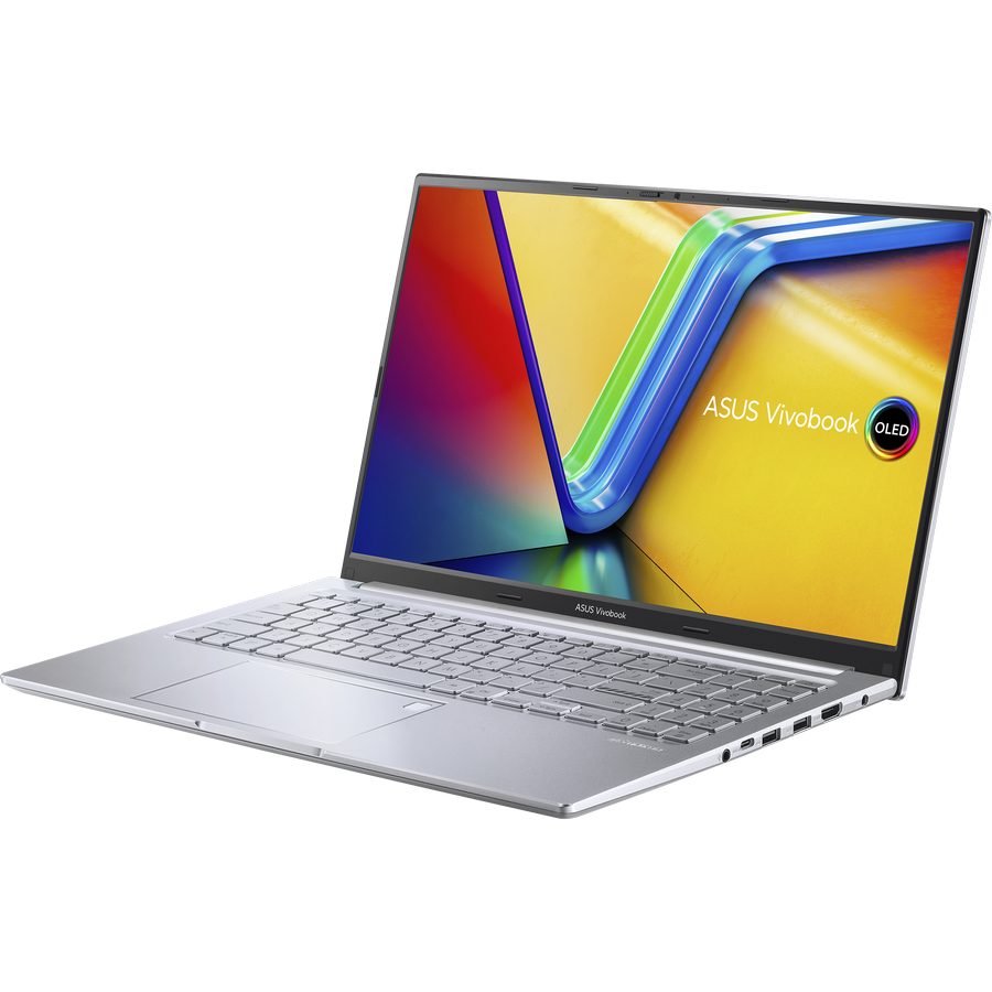 Laptop 15,6" ASUS Vivobook 15 OLED M1505YA, Cool Silver, AMD Ryzen 7 7730U, 16GB/1024GB, Fără SO