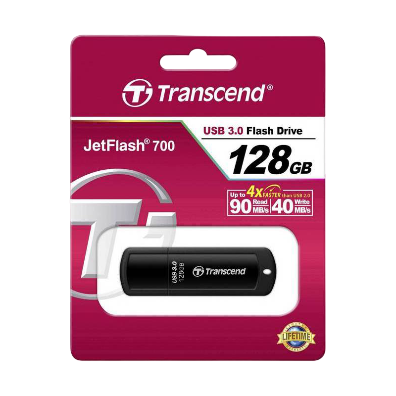 Flash Drive Transcend JetFlash 700128GB USB3.1