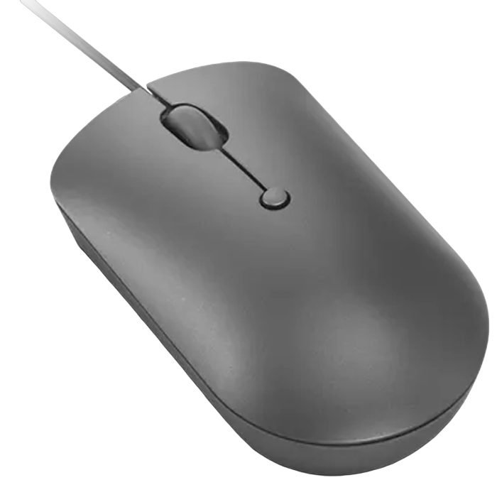Lenovo 540 USB-C Compact Wired Mouse (Storm Grey)
