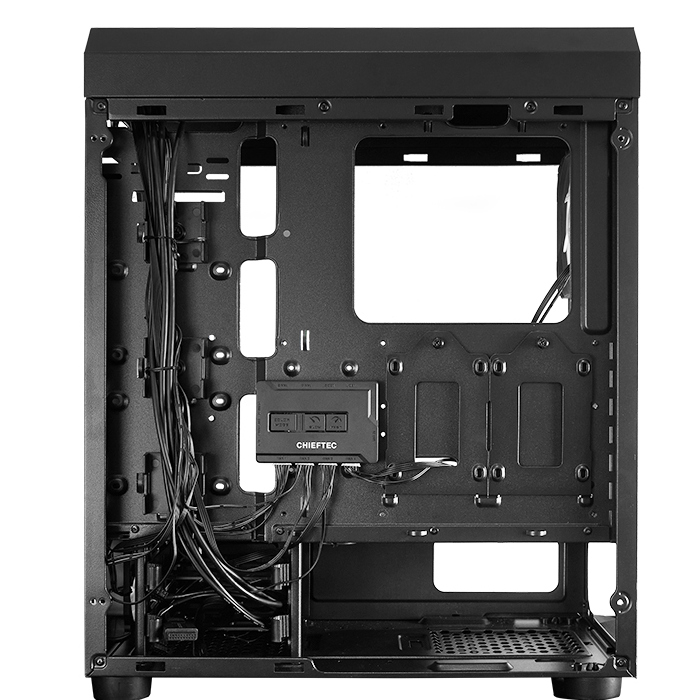 Компьютерный корпус Chieftec GL-04B-OP, Midi-Tower, ATX, Чёрный