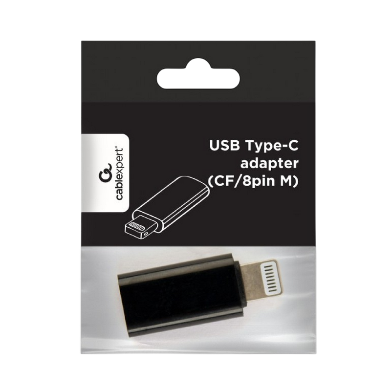 Audio Adaptor Cablexpert A-USB-CF8PM-01 Negru