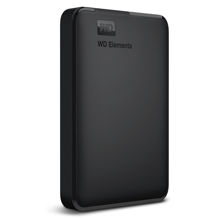 HDD portabil extern Western Digital WD Elements,  4 TB, Negru (WDBU6Y0040BBK-WESN)