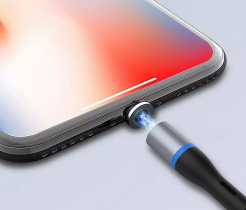Magnetic Lightning Cable XO, NB125, Black