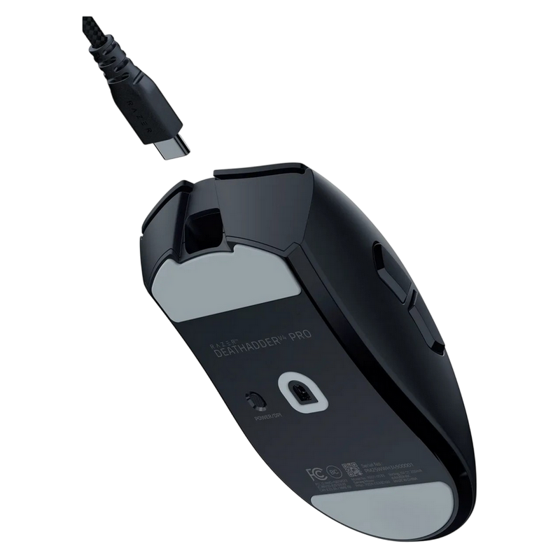 Gaming Mouse Razer DeathAdder V4 Pro Cu fir / Fără fir Negru