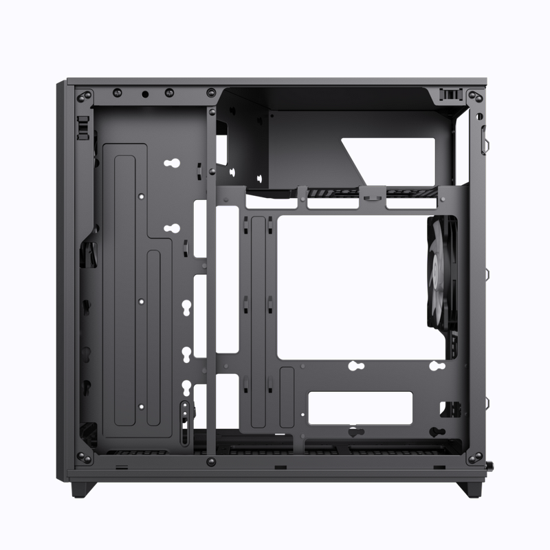 Carcasă PC Gamemax F36 BK, Mini-Tower, Fără PSU, Negru