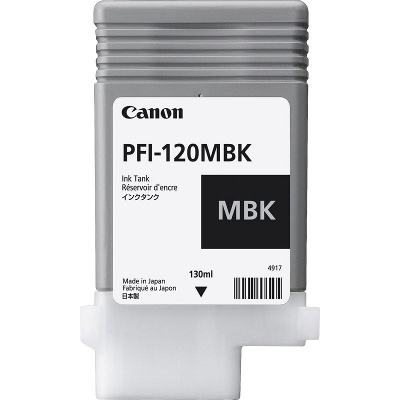 Cartuș de cerneală Canon PFI-120, 2884C001, Negru Mat