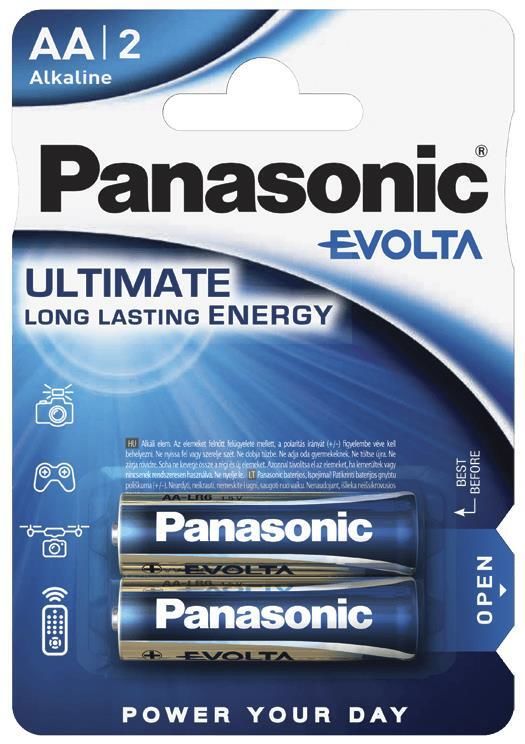 Батарейки Panasonic LR6EGE, AA, 2шт.
