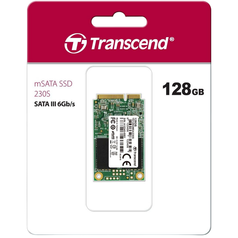 .mSATA SSD  128GB Transcend  