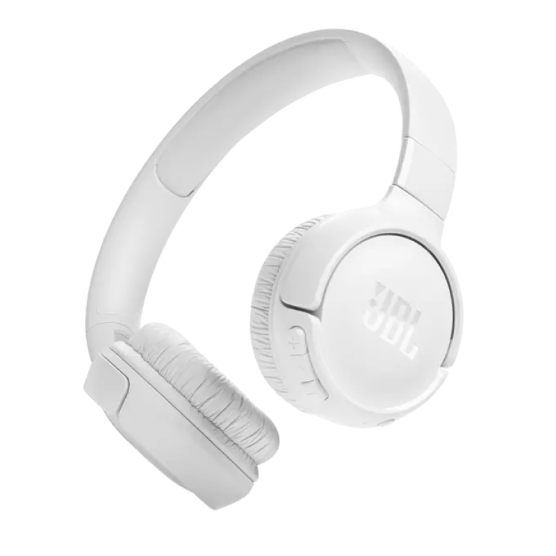 Headphones Bluetooth JBL T520BT, White, On-ear