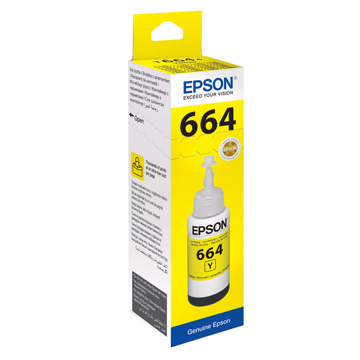 Ink  Epson T66444A yellow bottle 70ml