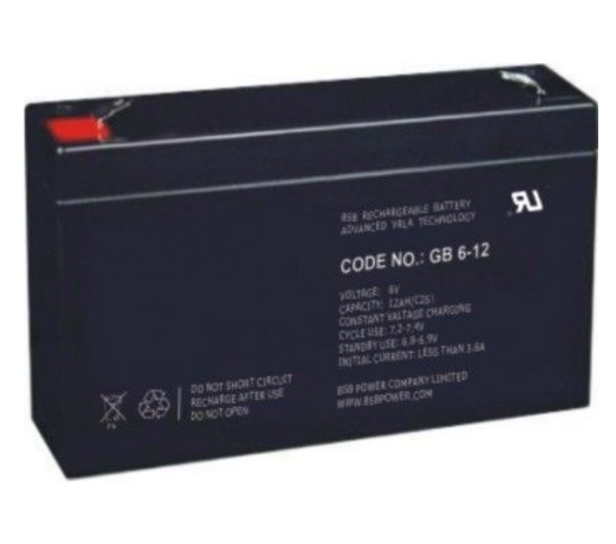 Acumulator UPS Ultra Power GP 6V 12AH, 6V 12