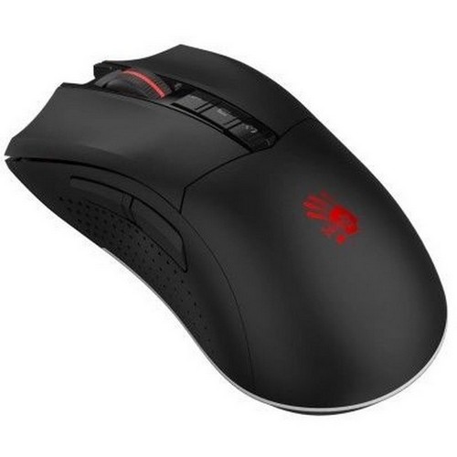 Wireless Gaming Mouse Bloody R90 Plus, 100-5000dpi, 8 buttons, 25G, 250IPS, Rechargeable, Black