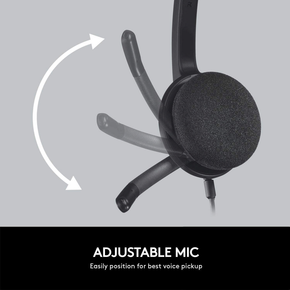 Headphones Logitech H340, USB