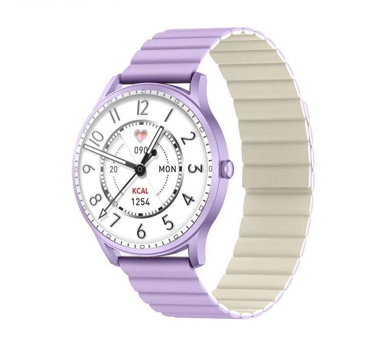 Kieslect Smart Watch Lora, Bling Strap, Purple