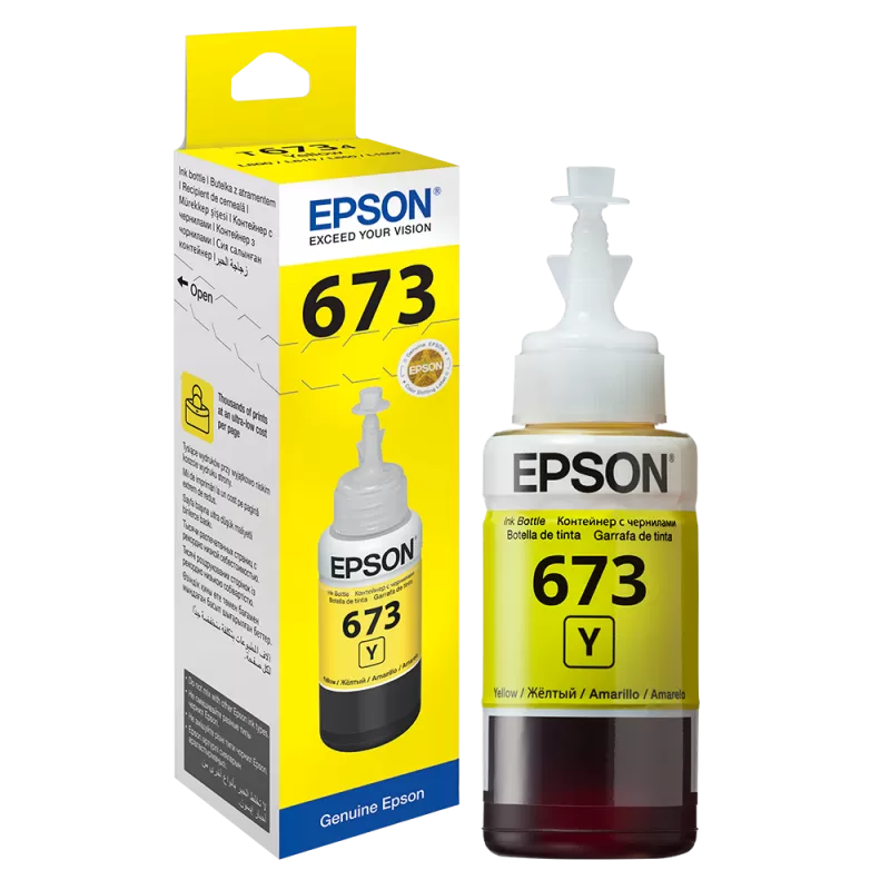 Ink  Epson T67344A yellow bottle 70ml