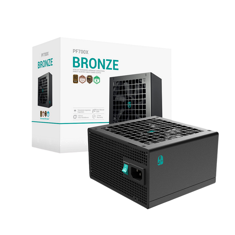 Sursă alimentare pc deepcool pf700x, 700w, atx, nemodular Thumbnail 4