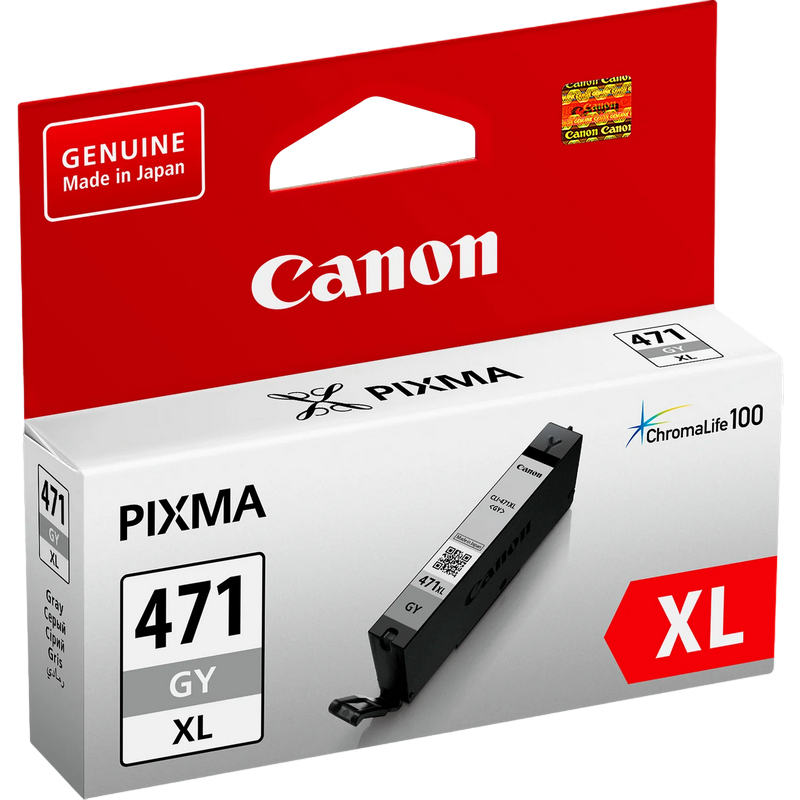 Ink Cartridge Canon CLI-471XL Gy, Grey