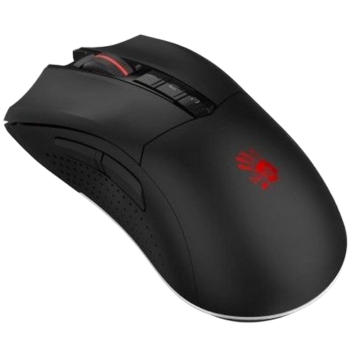 Wireless Gaming Mouse Bloody R90 Plus, 100-5000dpi, 8 buttons, 25G, 250IPS, Rechargeable, Black