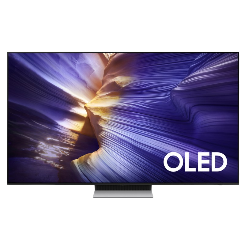 65" OLED SMART Телевизор Samsung QE65S90FAUXUA, 3840x2160 4K UHD, Tizen, Черный