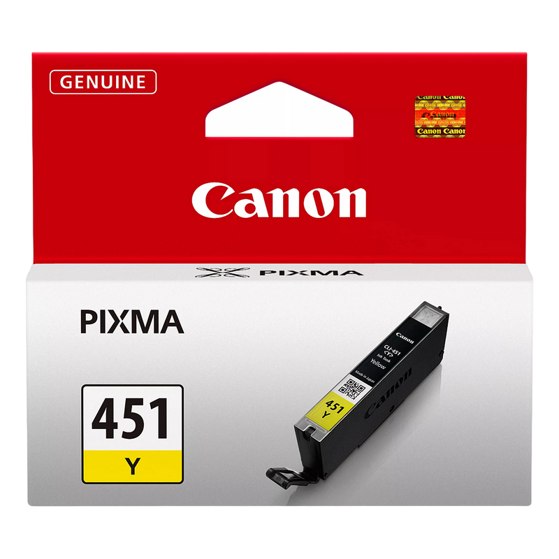 Ink Cartridge for Canon CLI-451, yellow Compatible