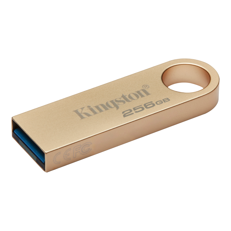 Memorie USB Kingston DataTraveler SE9 G3, 256GB, Auriu